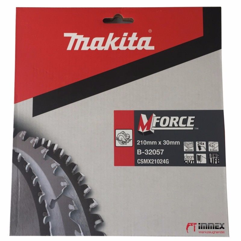 Makita saw blade 210x30mm - 24 teeth wood B-32057