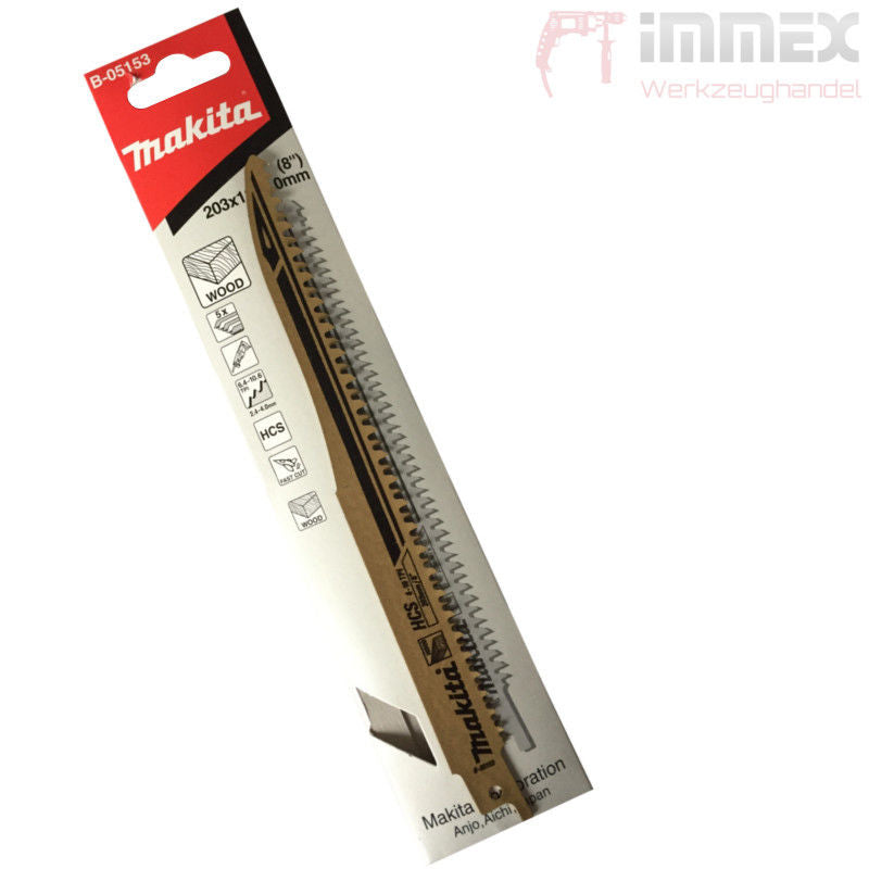 Makita Reciproblätter Säbelsägeblätter Sägeblätter je 5x