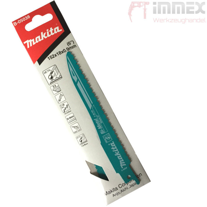 Makita Reciproblätter Säbelsägeblätter Sägeblätter je 5x